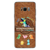 Don&#39;t Mess With Grandmasaurus - Personalized Mother&#39;s Day Phone Case With Leather Pattern Print