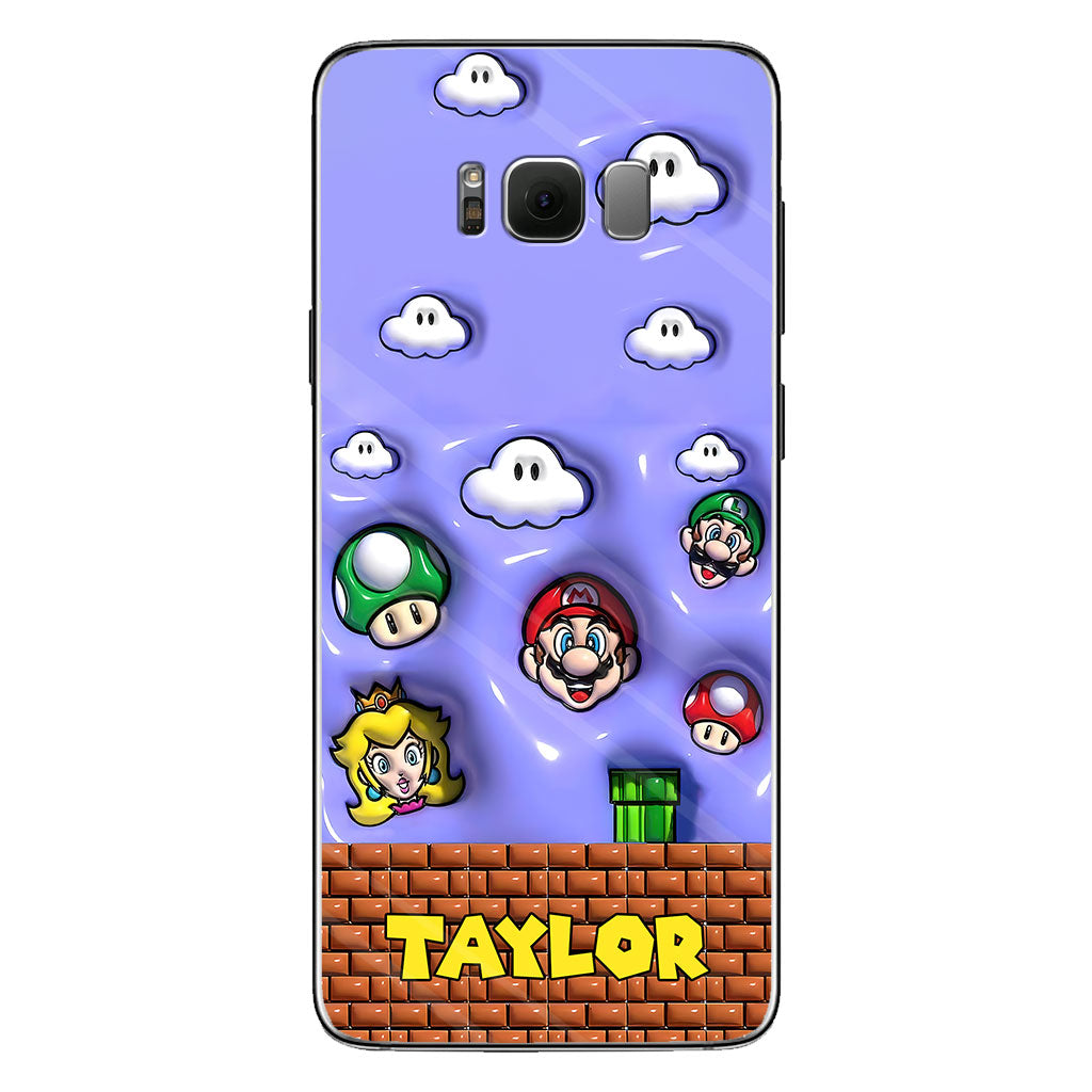 I Level Up - Personalized Super Plumber Phone Case