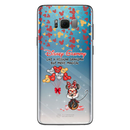 Like A Regular Grandma But More Magical - Personalized Grandma Clear Phone Case