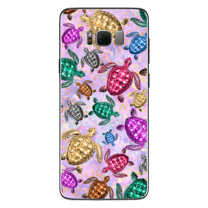 Salty Soul Colorful Turtles Leopard - Phone Case