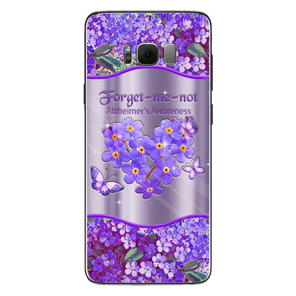 Forget-me-not - Alzheimer Awareness Personalized Phone Case