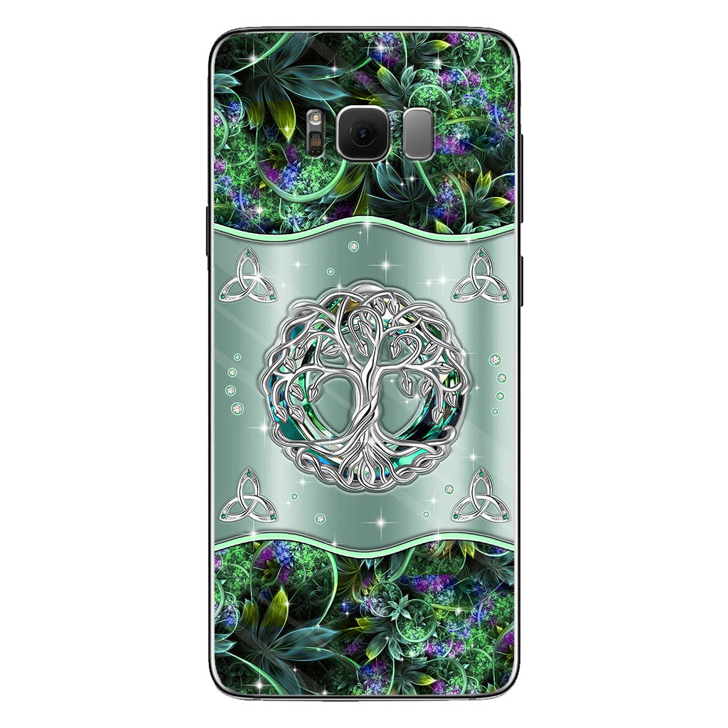 Irish Tree Of Life Celtic Knot - Irish Phone Case With 3D Pattern Print