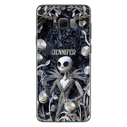 Hello Darkness - Personalized Nightmare Phone Case With 3D Effect Pattern