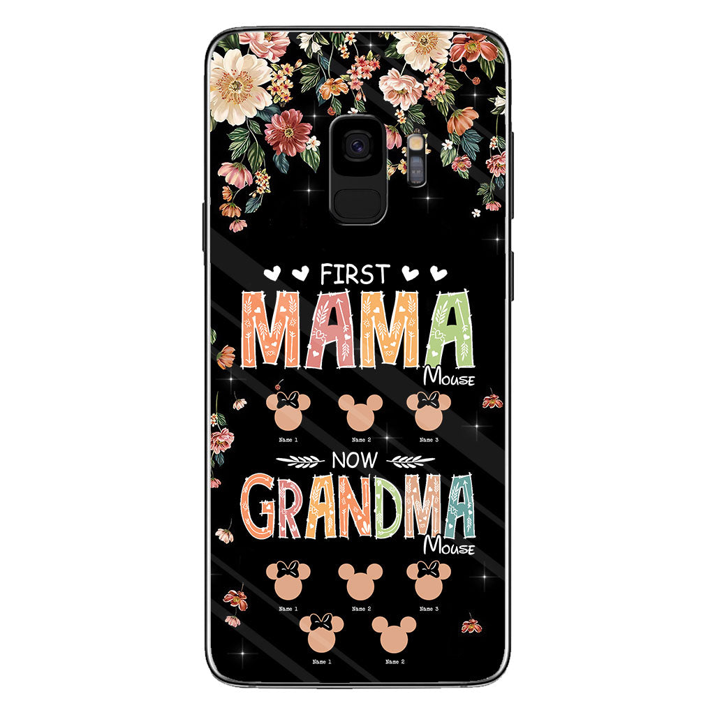 First Mama Mouse Now Grandma Mouse - Personalized Mother's Day Grandma Phone Case