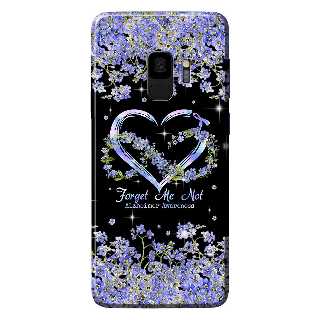 Forget Me Not - Alzheimer Awareness Phone Case