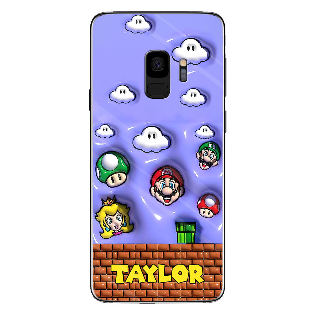 I Level Up - Personalized Super Plumber Phone Case