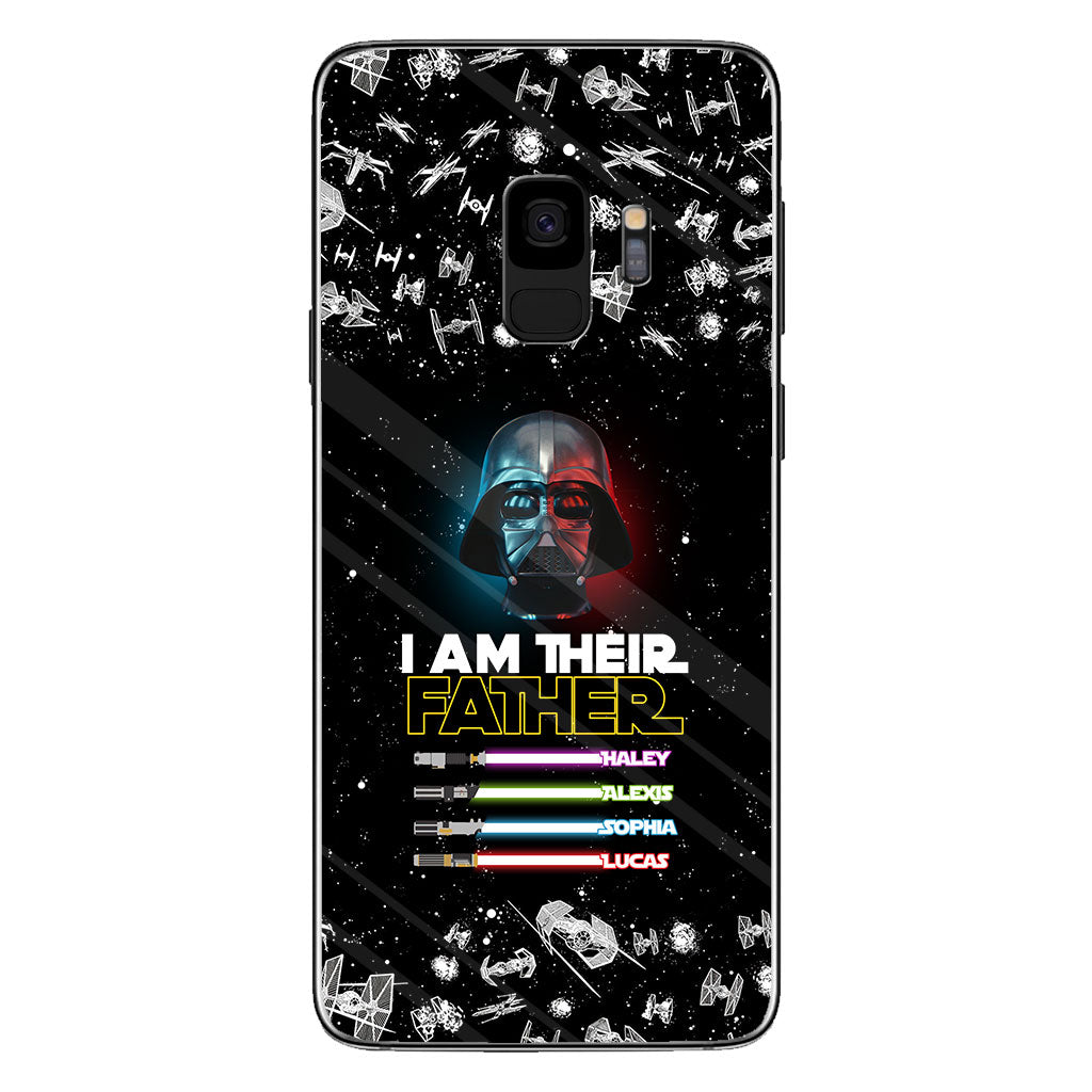 I Am Their Father - Personalized Father's Day The Force Phone Case