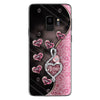 To The Moon And Back Rose Gold - Personalized Mother&#39;s Day Grandma Phone Case