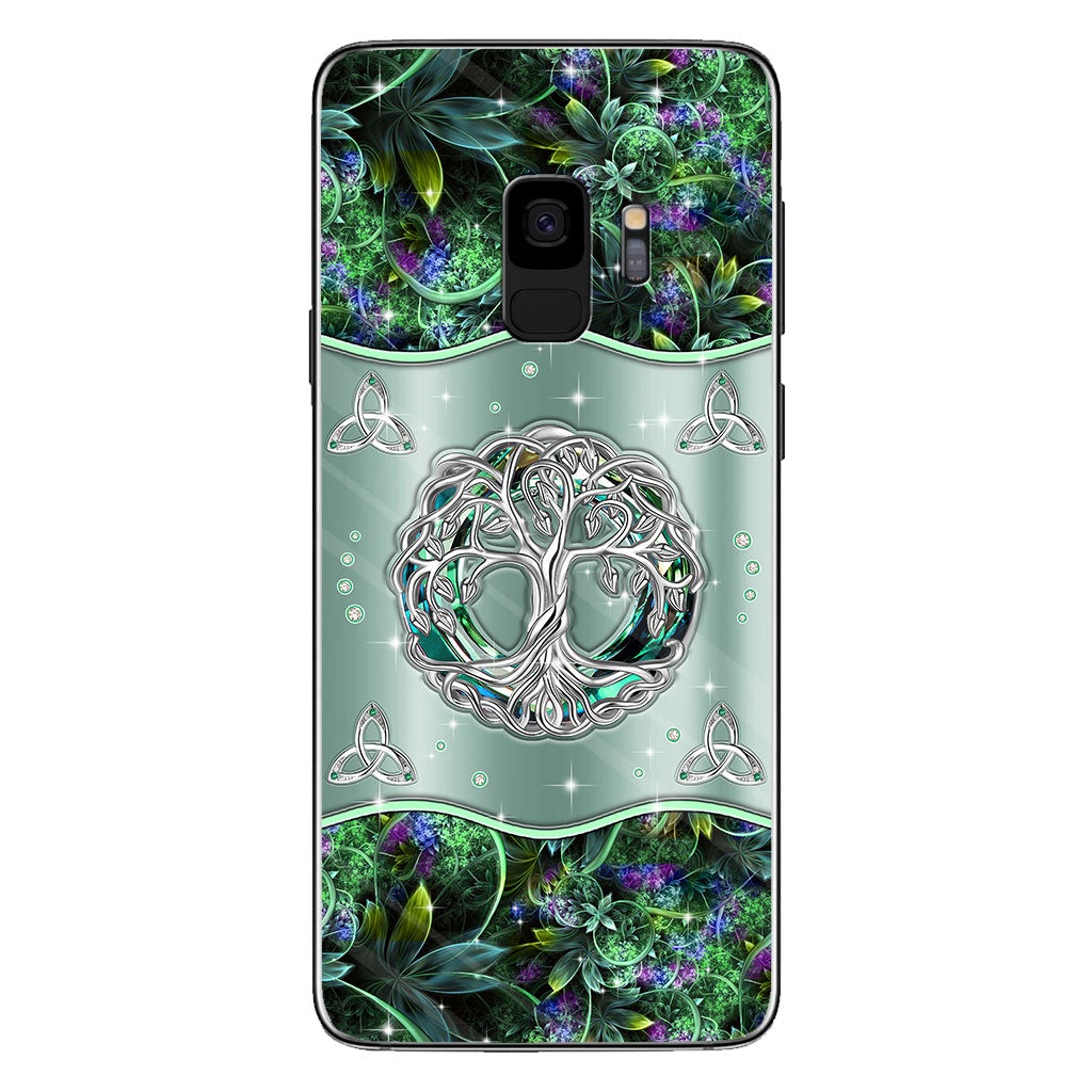 Irish Tree Of Life Celtic Knot - Irish Phone Case With 3D Pattern Print