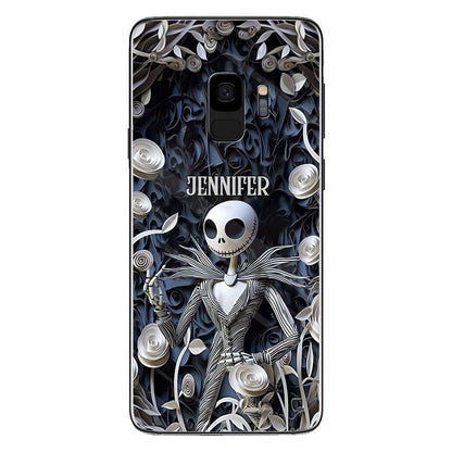 Hello Darkness - Personalized Nightmare Phone Case With 3D Effect Pattern