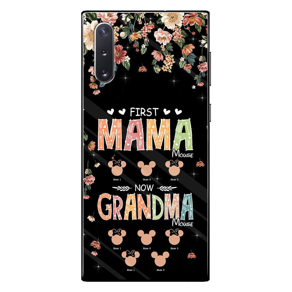 First Mama Mouse Now Grandma Mouse - Personalized Mother's Day Grandma Phone Case