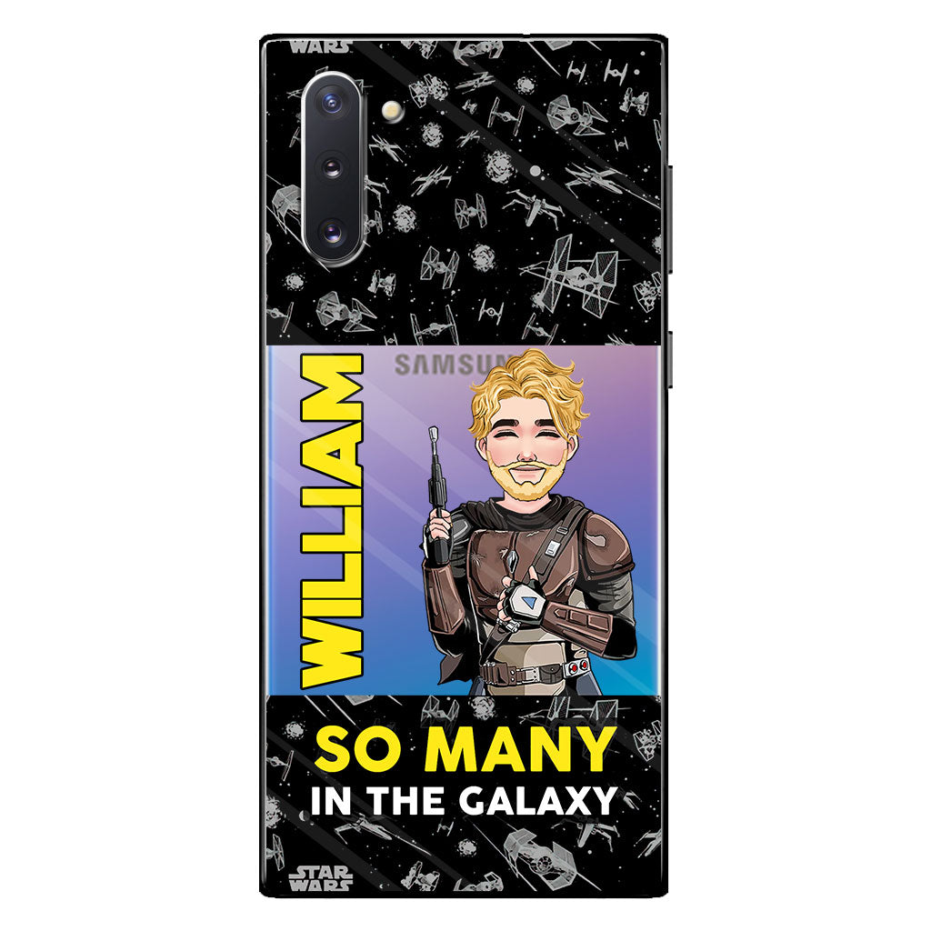 So Many In The Galaxy - Personalized The Force Clear Phone Case