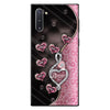 To The Moon And Back Rose Gold - Personalized Mother&#39;s Day Grandma Phone Case
