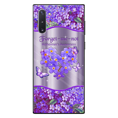 Forget-me-not - Alzheimer Awareness Personalized Phone Case