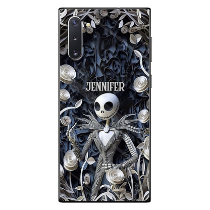 Hello Darkness - Personalized Nightmare Phone Case With 3D Effect Pattern