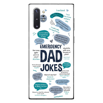 Emergency Dad Jokes - Father's Day Phone Case