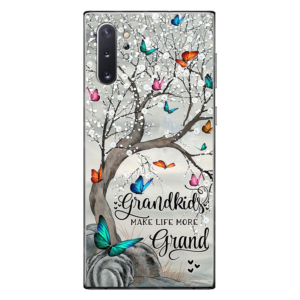 Grandkids Make Life More Grand - Personalized Grandma Phone Case