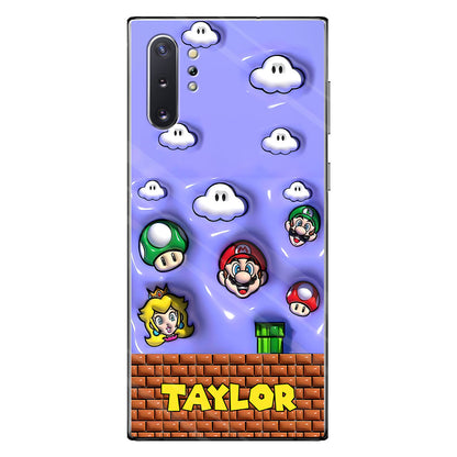 I Level Up - Personalized Super Plumber Phone Case