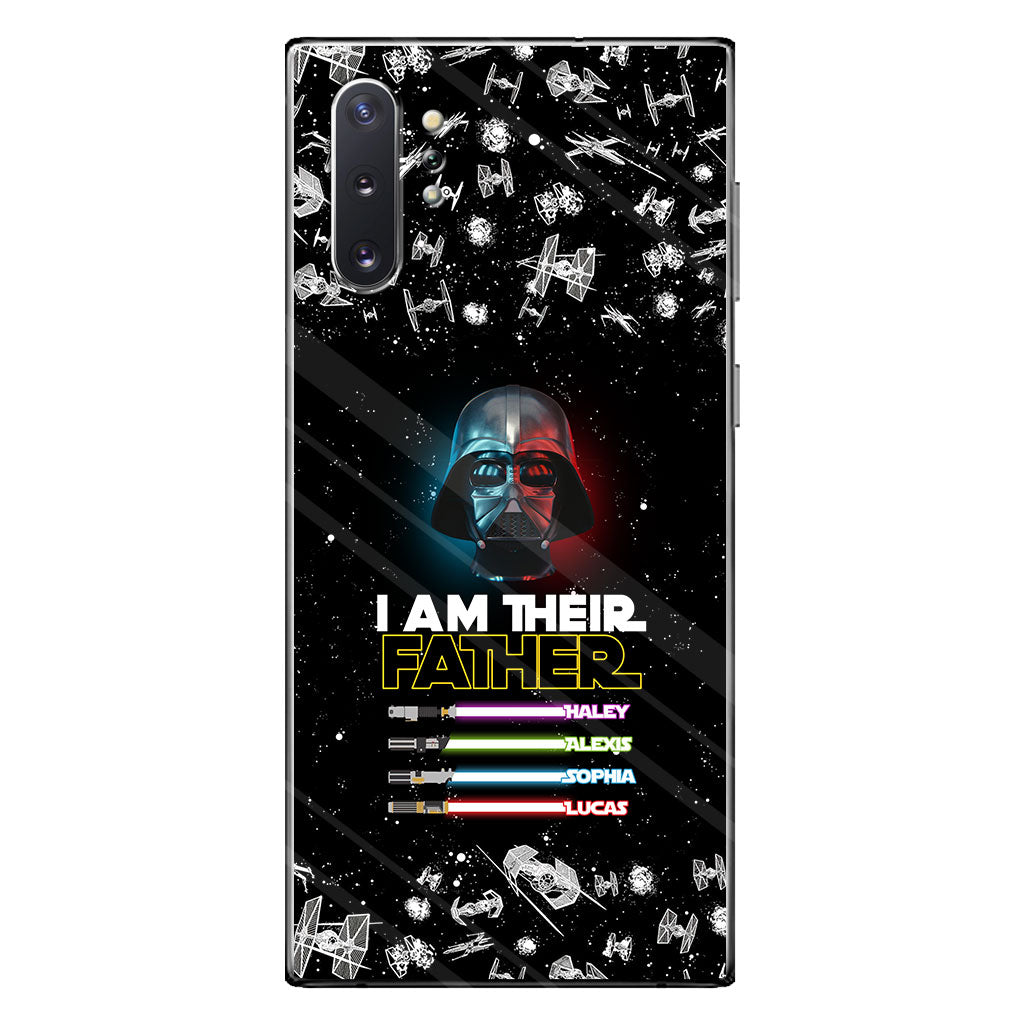 I Am Their Father - Personalized Father's Day The Force Phone Case