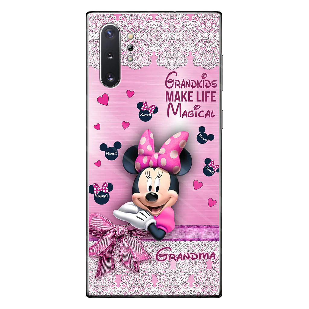 Grandkids Make Life - Personalized Grandma Phone Case