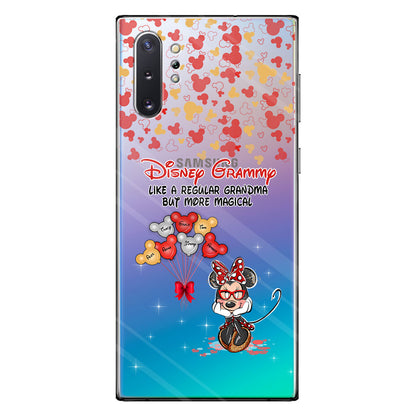 Like A Regular Grandma But More Magical - Personalized Grandma Clear Phone Case