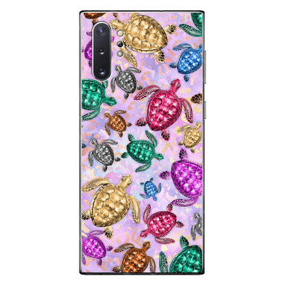 Salty Soul Colorful Turtles Leopard - Phone Case