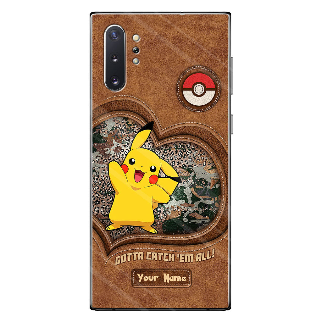 Catch Them All - Personalized Monster Trainer Phone Case