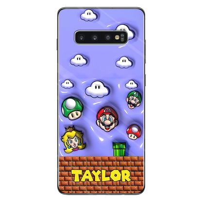 I Level Up - Personalized Super Plumber Phone Case