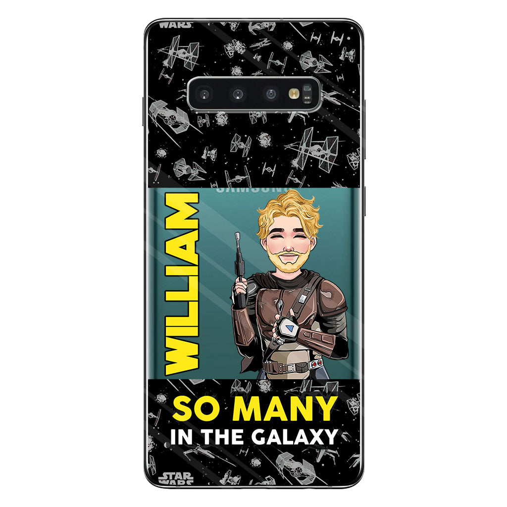 So Many In The Galaxy - Personalized The Force Clear Phone Case