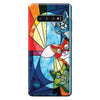 Peeking Cats Stained Glass Pattern Print - Cat Phone Case