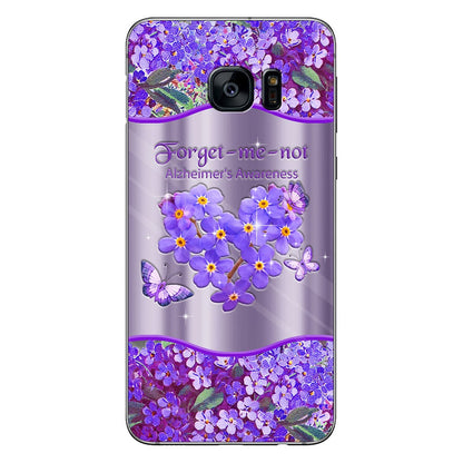 Forget-me-not - Alzheimer Awareness Personalized Phone Case