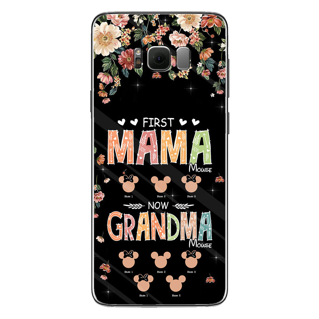 First Mama Mouse Now Grandma Mouse - Personalized Mother's Day Grandma Phone Case