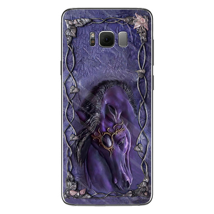 Love Horses - Phone Case With 3D Pattern Print