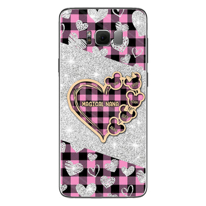 Valentine Heart Grandma - Personalized Grandma Phone Case