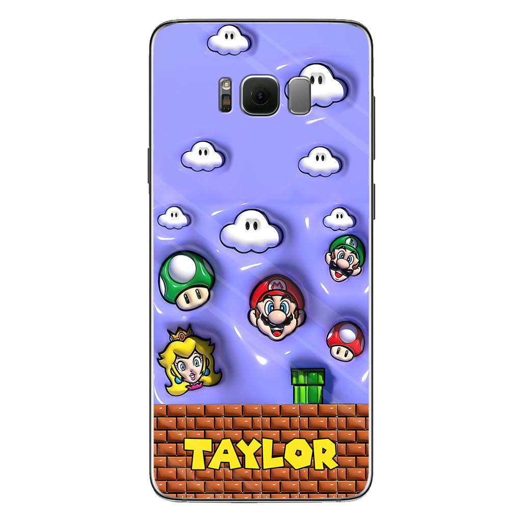 I Level Up - Personalized Super Plumber Phone Case