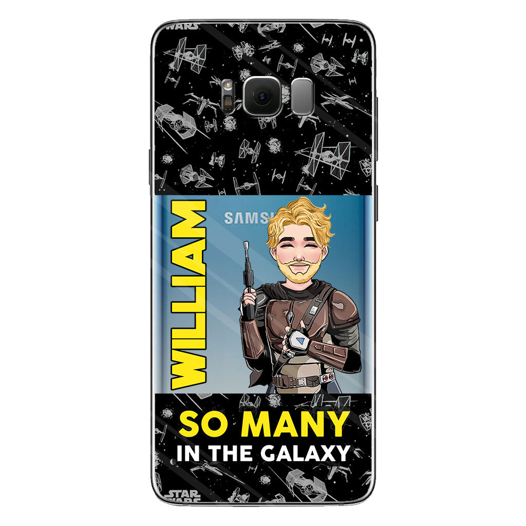 So Many In The Galaxy - Personalized The Force Clear Phone Case