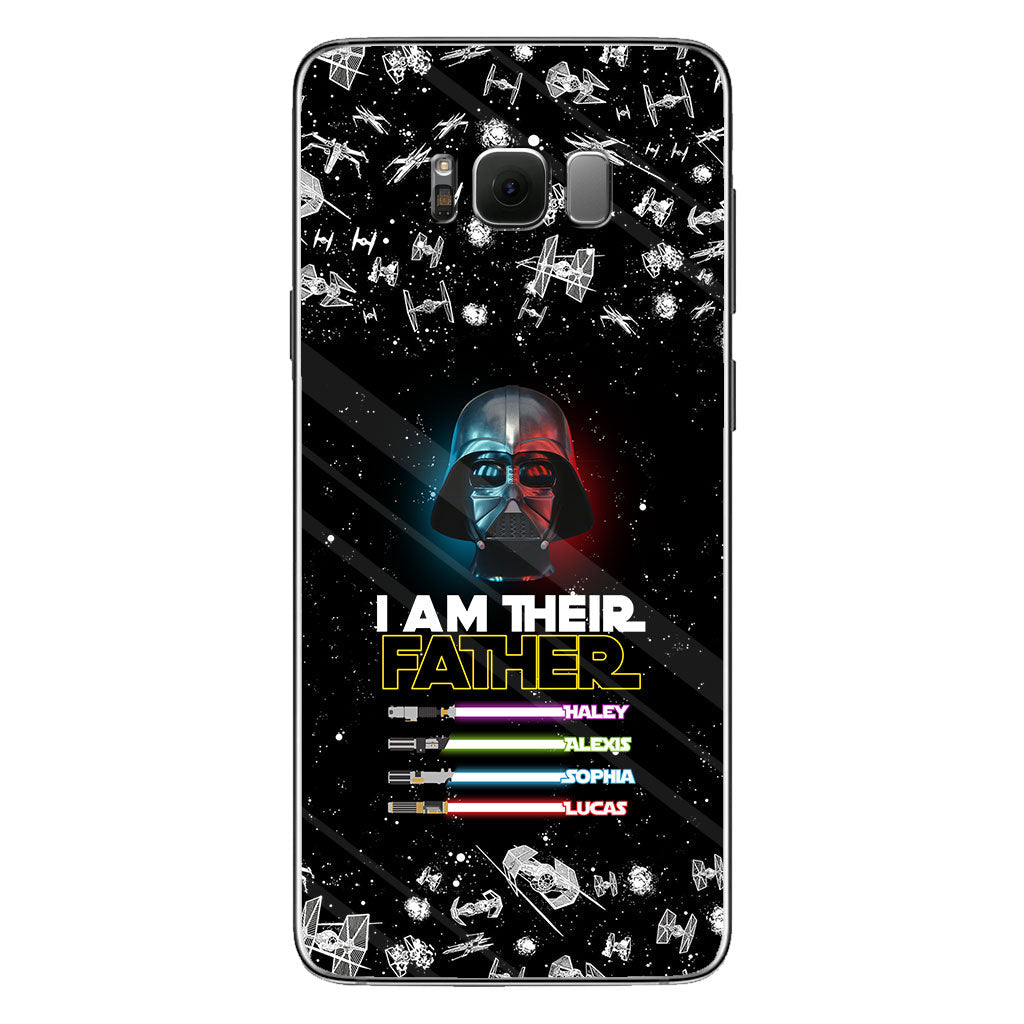 I Am Their Father - Personalized Father's Day The Force Phone Case