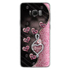 To The Moon And Back Rose Gold - Personalized Mother&#39;s Day Grandma Phone Case