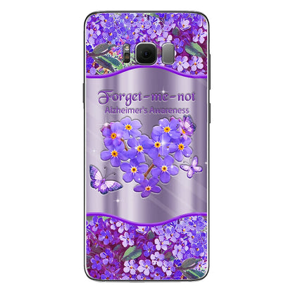 Forget-me-not - Alzheimer Awareness Personalized Phone Case