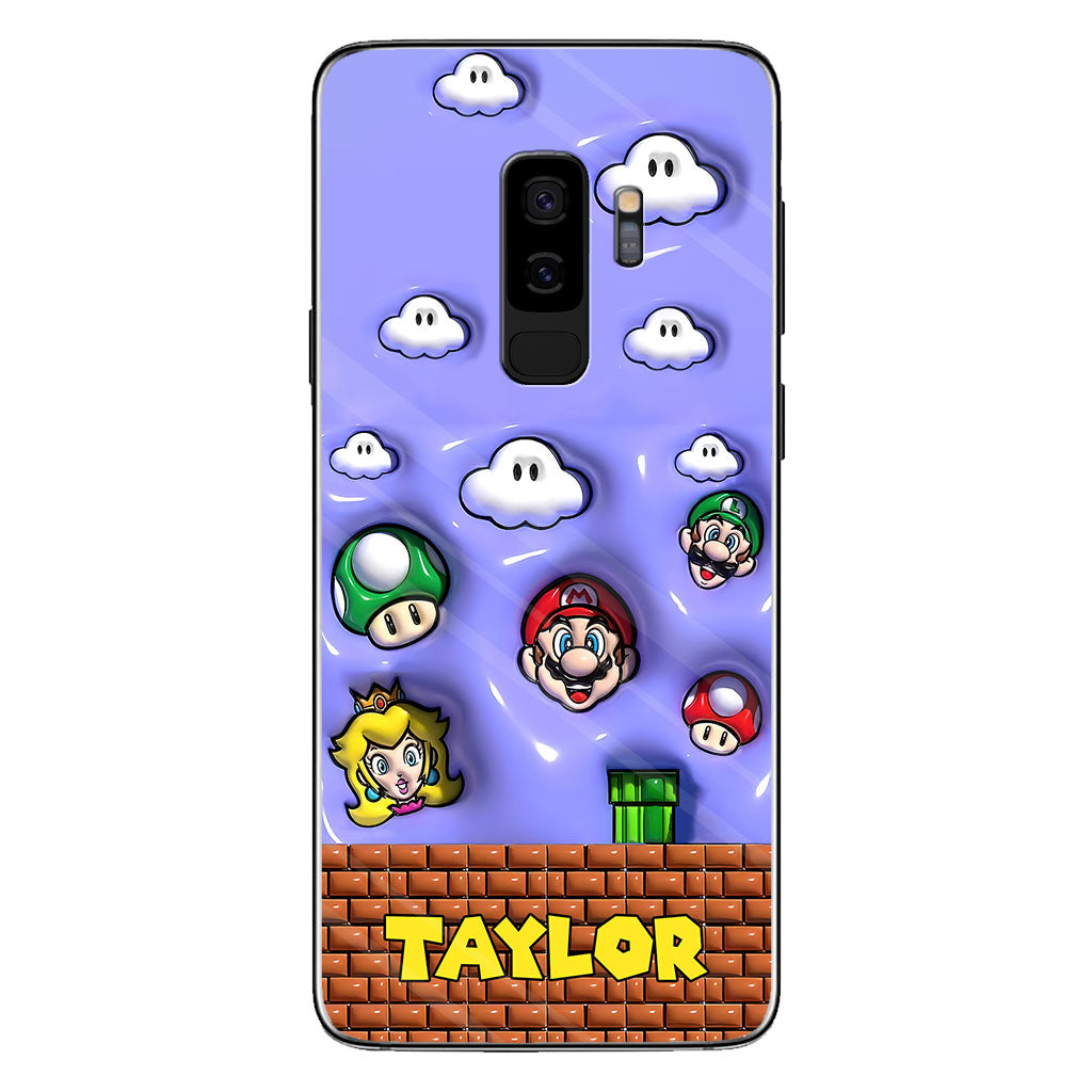 I Level Up - Personalized Super Plumber Phone Case