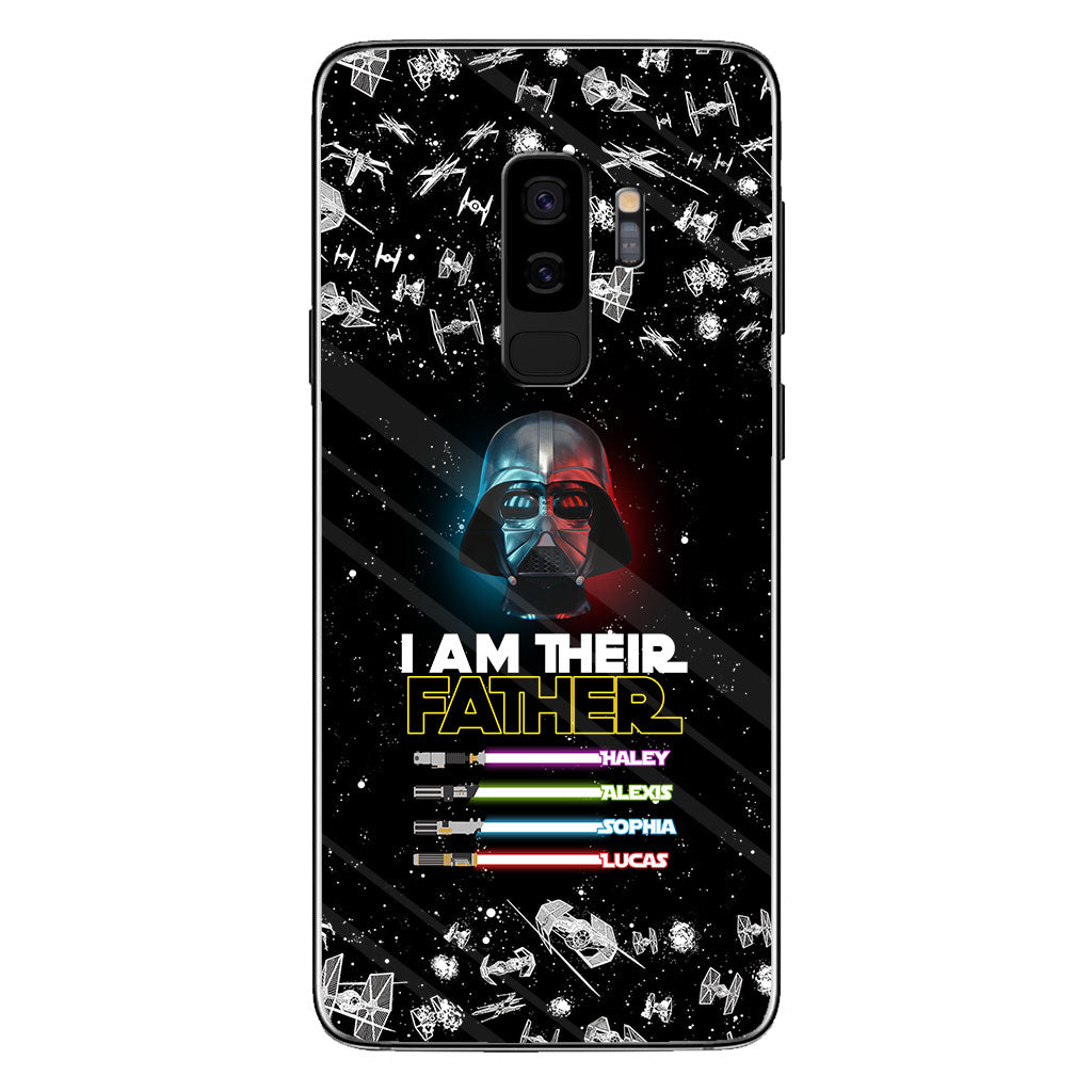 I Am Their Father - Personalized Father's Day The Force Phone Case