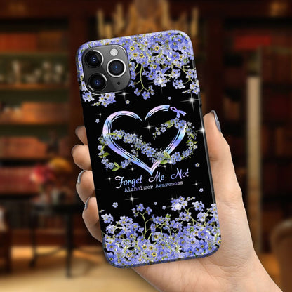 Forget Me Not - Alzheimer Awareness Phone Case