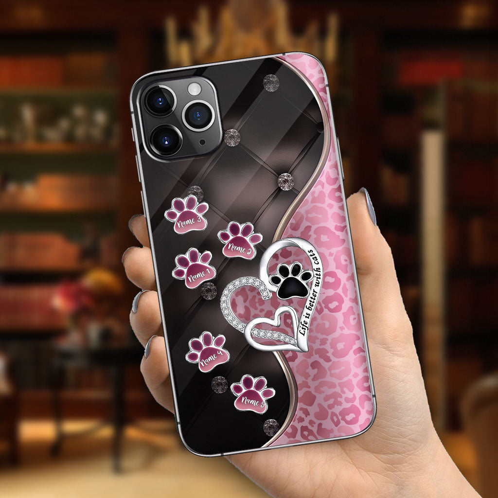 Cat Mom - Personalized Phone Case