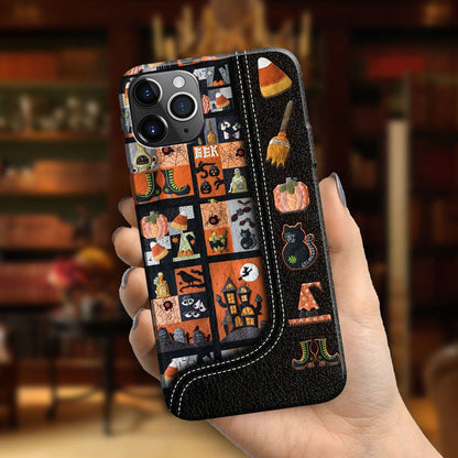 My Broom Broke So Now I Quilt Halloween Personalized Phone Case