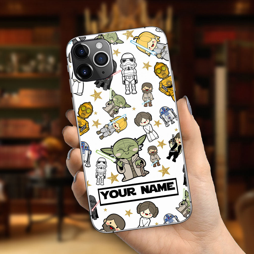 May The Force Be With You - Personalized Phone Case