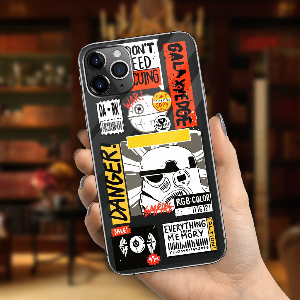 Hello Darkness - Personalized The Force Phone Case