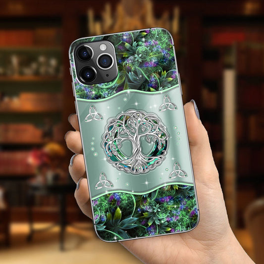 Irish Tree Of Life Celtic Knot - Irish Phone Case With 3D Pattern Print