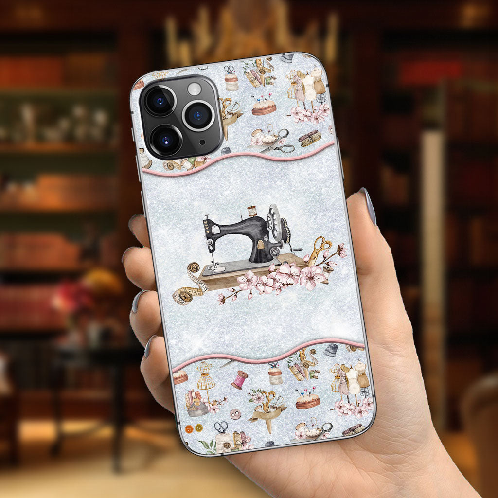 Love Sewing - Personalized Phone Case