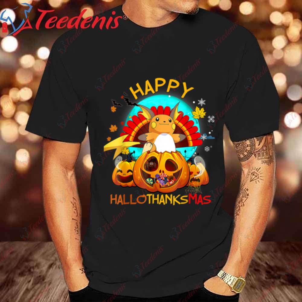 Happy Hallothanksmas The Force T-shirt and Hoodie 0823