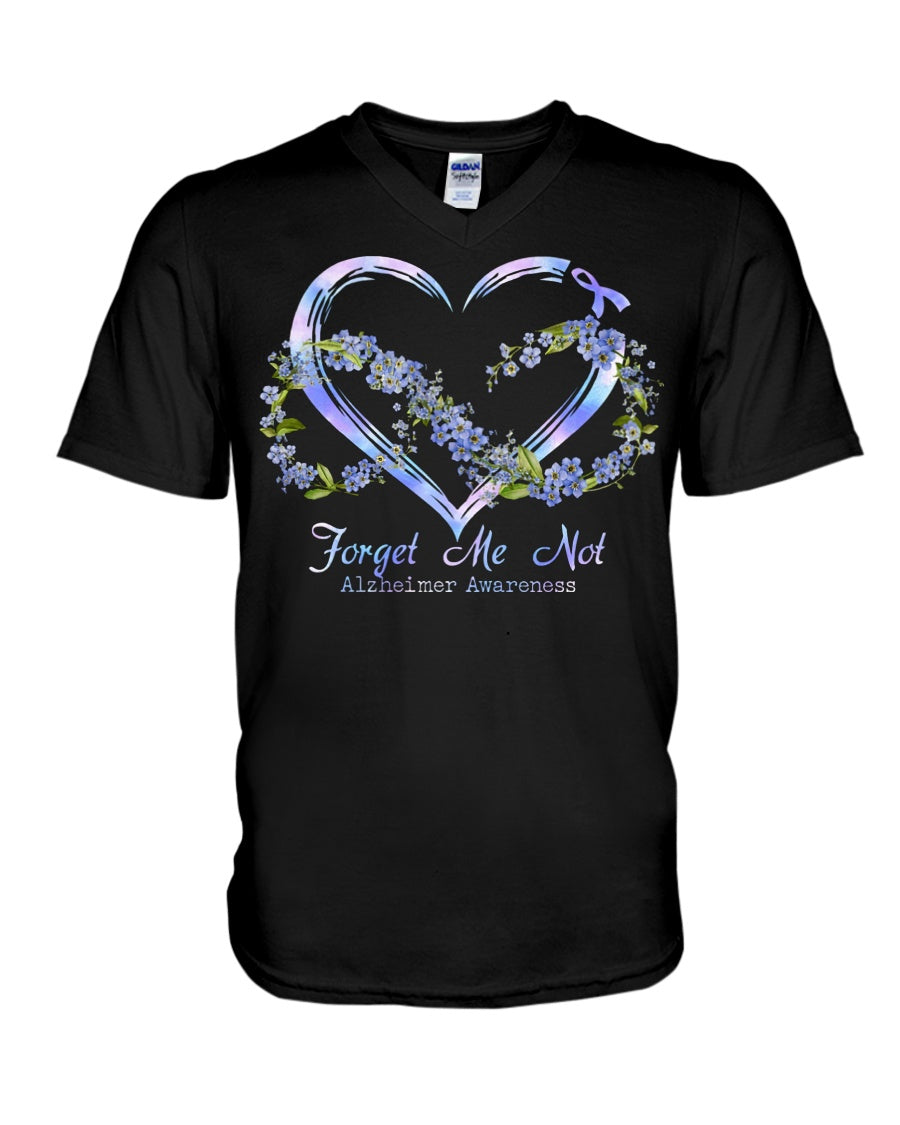 Forget Me Not - Alzheimer Awareness T-shirt and Hoodie 0722